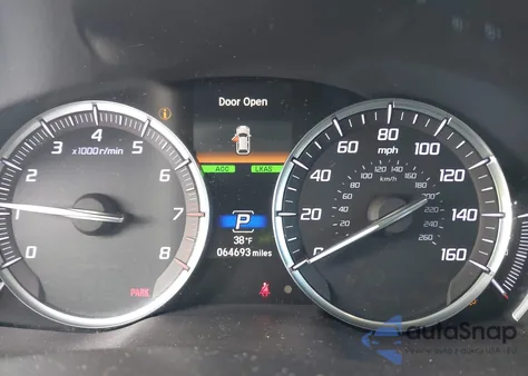 2018 Acura Mdx из США, поврежденный, VIN 5J8YD4H31JL021681